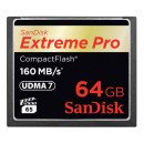 Sandisk 64GB Extreme Pro CF 160MB/s mémoire flash 64 Go CompactFlash Sandisk 64GB Extreme Pro CF 160MB/s mémoire flash 64 Go CompactFlash