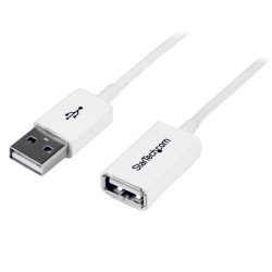 StarTech.com Câble Rallonge USB 3m - Câble USB 2.0 A-A Mâle / Femelle - Blanc StarTech.com Câble Rallonge USB 3m - Câble USB 2.0 A-A Mâle / Femelle - Blanc