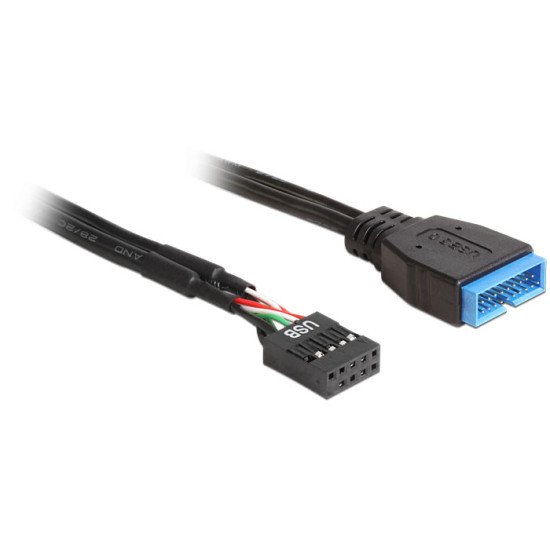 DeLOCK 83281 adaptateur et connecteur de câbles USB 3.0 USB 2.0