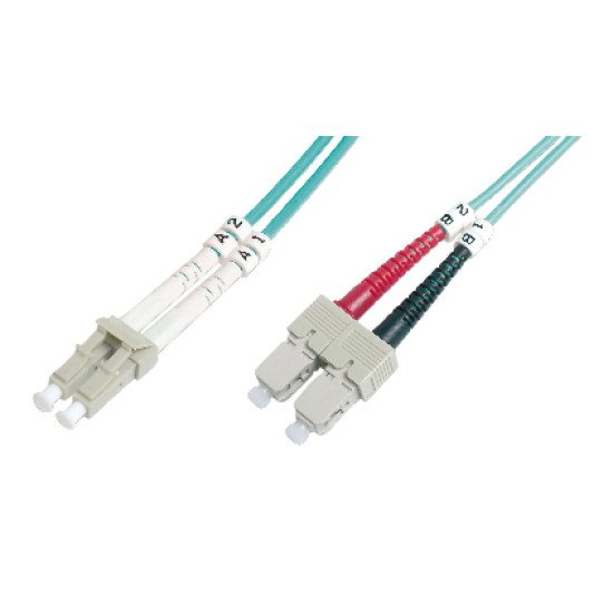 Digitus DK-2532-05-4 câble de fibre optique 5 m LC SC OM4 Multicolore