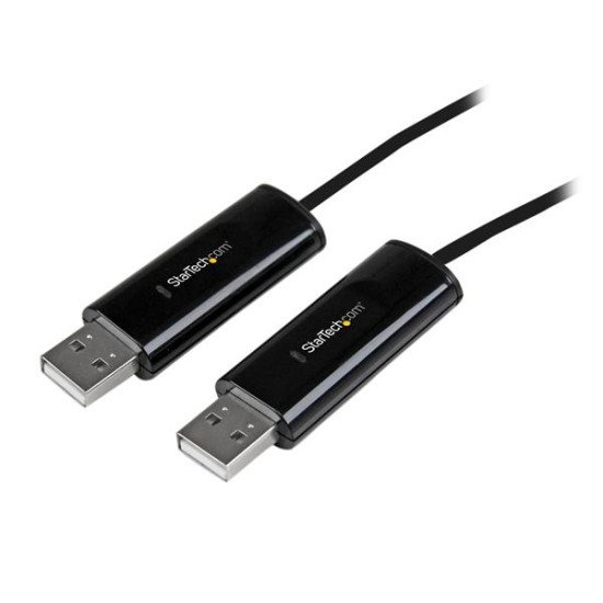 StarTech.com Câble KM USB 2.0 avec transfert de données - Switch USB clavier souris pour PC et Mac