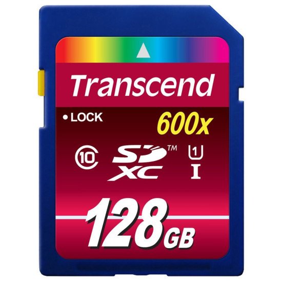 Transcend TS128GSDXC10U1 mémoire flash 128 Go SDXC MLC Classe 10