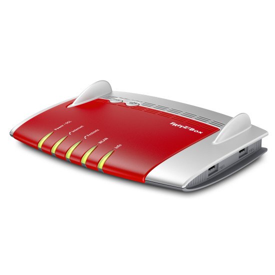 AVM FRITZ!Box 7490 routeur sans fil Gigabit Ethernet Bi-bande (2,4 GHz / 5 GHz) 3G Rouge, Argent AVM FRITZ!Box 7490 routeur sans fil Gigabit Ethernet Bi-bande (2,4 GHz / 5 GHz) 3G Rouge, Argent