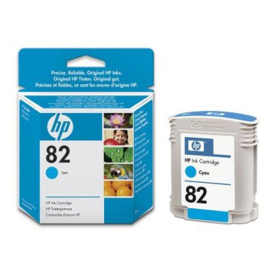 HP 82 / C4911A Cartouche encre / Cyan HP 82 / C4911A Cartouche encre / Cyan