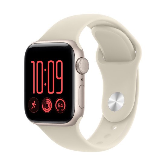 Apple Watch SE (3nd generation) OLED 40 mm Numérique 324 x 394 pixels Écran tactile Beige Wifi GPS (satellite)