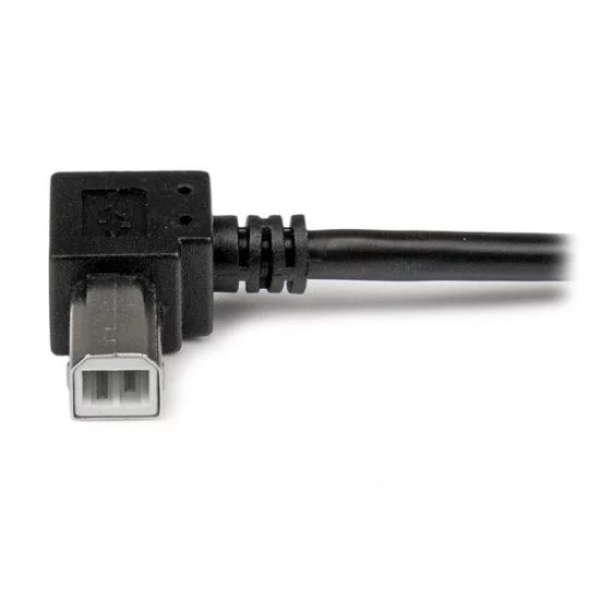 StarTech.com Câble USB 2.0 A vers USB B Coudé à droite Mâle / Mâle pour imprimante - 1 m - Noir StarTech.com Câble USB 2.0 A vers USB B Coudé à droite Mâle / Mâle pour imprimante - 1 m - Noir