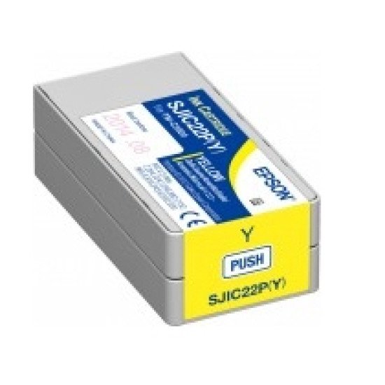 Epson SJIC22P(Y) Original Jaune