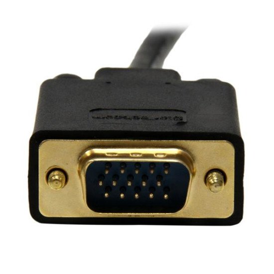 StarTech.com Adaptateur Mini DisplayPort vers VGA - Câble Display Port Mâle VGA Mâle 1920x1200 - Noir 1,8m