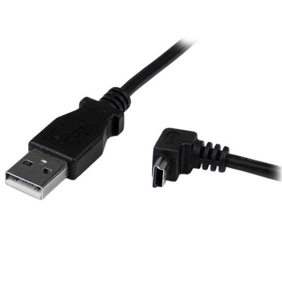 StarTech.com Câble Mini USB 2 m - A vers Mini B coudé 90° vers le bas