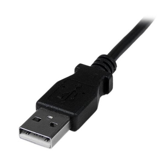 StarTech.com Câble Mini USB 2 m - A vers Mini B coudé 90° vers le bas