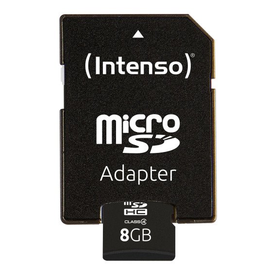 Intenso 3403460 mémoire flash 8 Go SDHC Classe 4