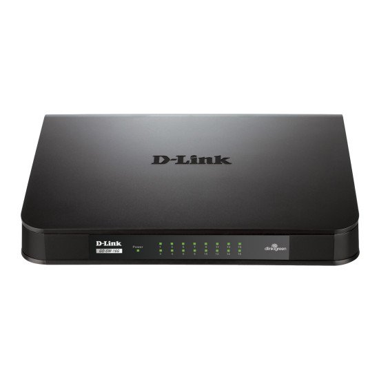 D-Link GO-SW-24G Non-géré L2 Gigabit Ethernet (10/100/1000) Noir