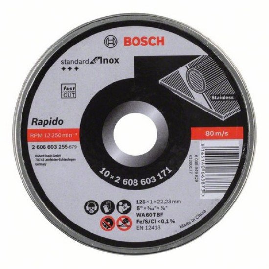 Bosch WA 60 T BF lame de scie circulaire 12,5 cm