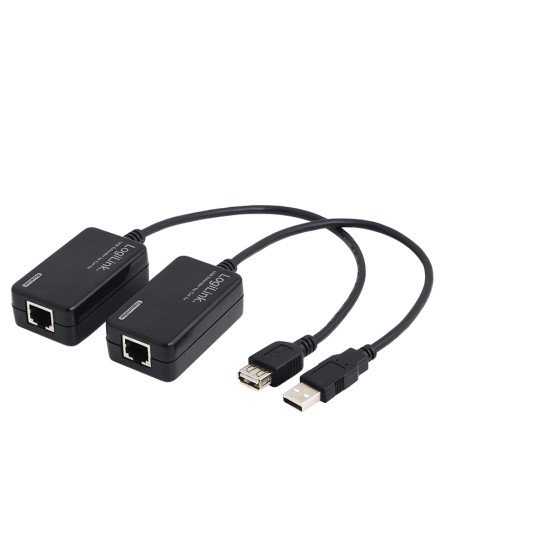 LogiLink Line Extender USB via CAT5/6 carte et adaptateur d'interfaces