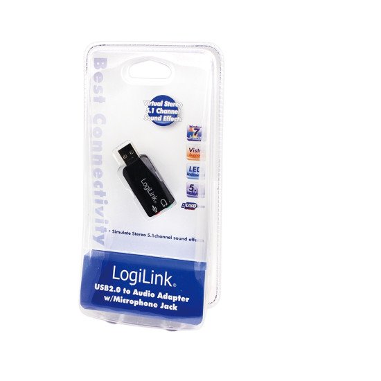 LogiLink USB Soundkarte 5.1 canaux