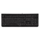 CHERRY KC 1000 clavier USB QWERTZ DE Noir