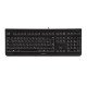 CHERRY KC 1000 clavier USB QWERTZ DE Noir