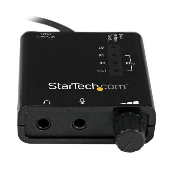 StarTech.com Carte son externe USB avec audio SPDIF numérique - Convertisseur DAC USB audio