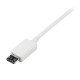 StarTech.com Câble Micro USB 1 m - A vers Micro B - Blanc