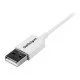 StarTech.com Câble Micro USB 2 m - A vers Micro B - Blanc StarTech.com Câble Micro USB 2 m - A vers Micro B - Blanc