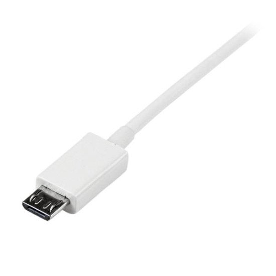 StarTech.com Câble Micro USB 50 cm - A vers Micro B - Blanc