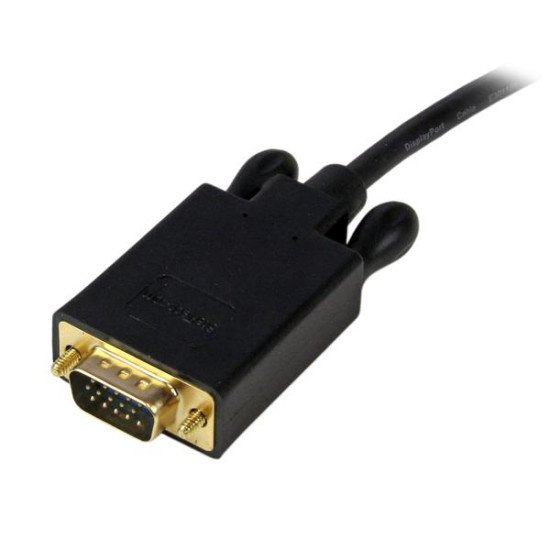 StarTech.com Adaptateur DisplayPort vers VGA - Câble Display Port Mâle VGA Mâle 1920x1200 - Noir 3m