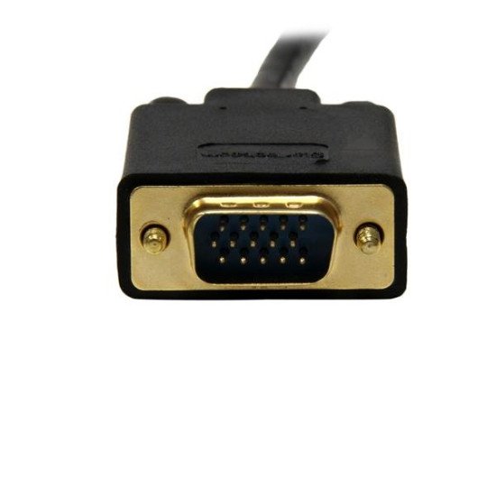 StarTech.com Adaptateur DisplayPort vers VGA - Câble Display Port Mâle VGA Mâle 1920x1200 - Noir 4,5m