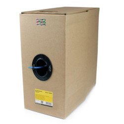 StarTech.com Bobine Câble Réseau Ethenet Cat6 Solide UTP inifugé CMR (Riser) en vrac - 304,8 m Bleu StarTech.com Bobine Câble Réseau Ethenet Cat6 Solide UTP inifugé CMR (Riser) en vrac - 304,8 m Bleu