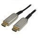StarTech.com Câble HDMI haute vitesse Ultra HD 4k 30m - Rallonge hybride HDMI fibre optique active - HDMI vers HDMI - M/M