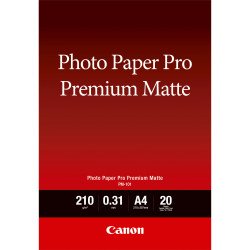 Canon Papier photo A4 Premium Mat PM-101 - 20 feuilles