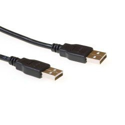 ACT USB 2.0 Connection Cable Black 5.0m câble USB 5 m USB A Noir ACT USB 2.0 Connection Cable Black 5.0m câble USB 5 m USB A Noir