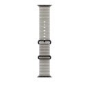 Apple Bracelet Océan gris translucide 49 mm - Finition titane noir