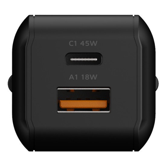 Xtorm XECNG451 chargeur d'appareils mobiles Universel Noir USB Charge rapide Intérieure