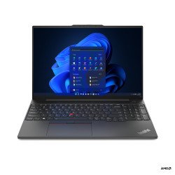 Lenovo ThinkPad E16 Ordinateur portable 40,6 cm (16") WUXGA AMD Ryzen™ 5 7530U 16 Go DDR4-SDRAM 512 Go SSD Wi-Fi 6 (802.11ax) Windows 11 Pro Noir Lenovo ThinkPad E16 Ordinateur portable 40,6 cm (16") WUXGA AMD Ryzen™ 5 7530U 16 Go DDR4-SDRAM 512 Go SSD Wi-Fi 6 (802.11ax) Windows 11 Pro Noir