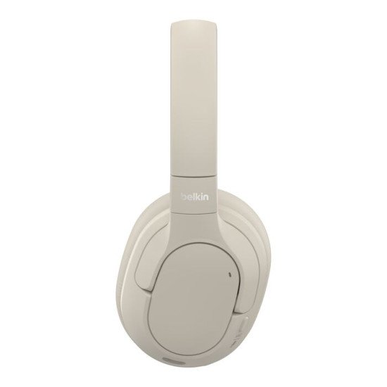 Belkin AUD008HQSA casque Casques Sans fil Arceau Appels/Musique USB Type-C Bluetooth Sable