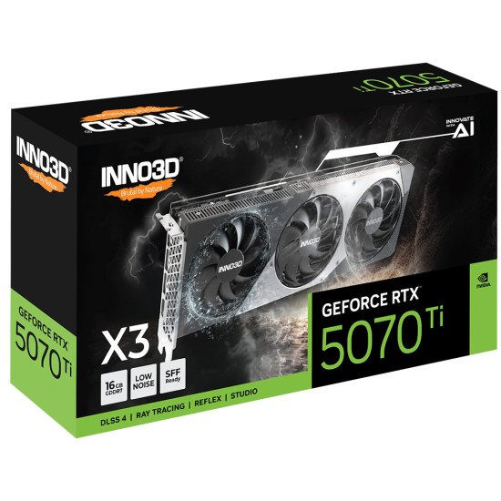INNO3D GeForce RTX 5070 Ti X3 NVIDIA 16 Go GDDR7