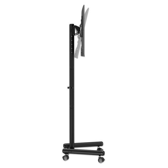 Manhattan Chariot pour TV/moniteurs, écrans 13"–42", Compatibilité VESA : de 75x75 à 200x200 mm (vérifiez les dimensions des quatre trous de fixation à l'arrière), charge max. 20 kg, 6 hauteurs, support
