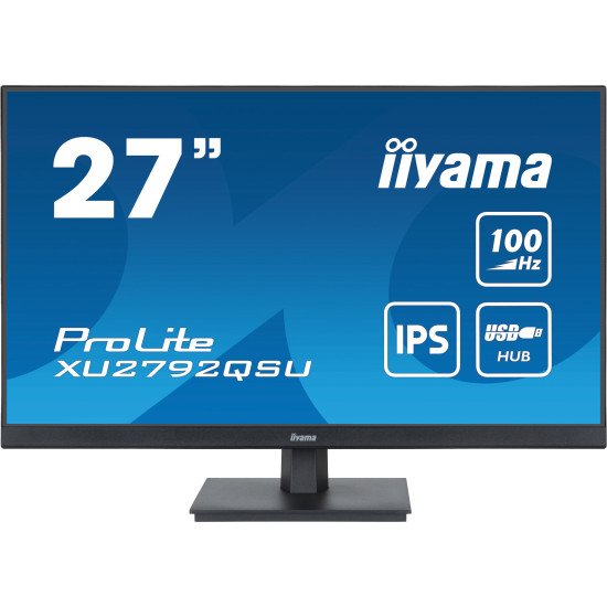 iiyama ProLite écran PC 68,6 cm (27") 2560 x 1440 pixels Dual WQHD LED Noir