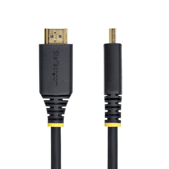 StarTech.com Câble HDMI Ultra Haut Débit Certifié de 50cm, 8K 60Hz / 4K 120Hz, Câble HDMI 2.1 avec HDR10+ / eARC, 48 Gbps, Câble HDMI 8K pour Moniteur/Téléviseur/Écran, Gaine TPE Flexible StarTech.com Câble HDMI Ultra Haut Débit Certifié de 50cm, 8K 60Hz / 4K 120Hz, Câble HDMI 2.1 avec HDR10+ / eARC, 48 Gbps, Câble HDMI 8K pour Moniteur/Téléviseur/Écran, Gaine TPE Flexible