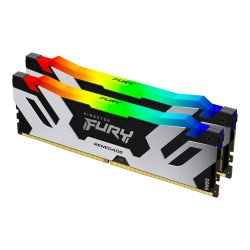Kingston Technology FURY 32Go 7600MT/s DDR5 CL38 DIMM (Kit de 2) Renegade RGB XMP Kingston Technology FURY 32Go 7600MT/s DDR5 CL38 DIMM (Kit de 2) Renegade RGB XMP