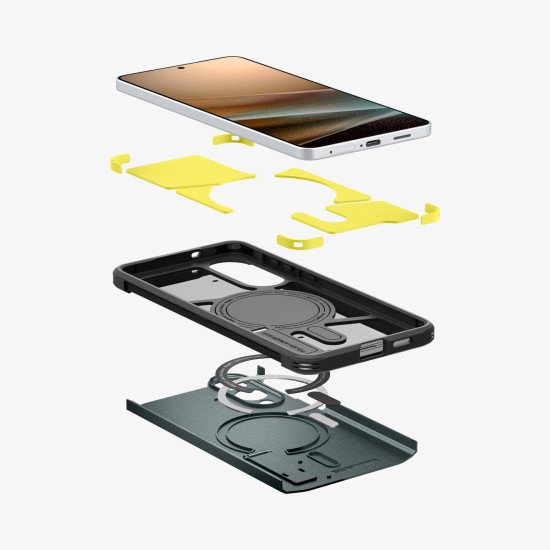 Spigen Tough Armor AI (MagFit) coque de protection pour téléphones portables 17 cm (6.7") Housse Vert Spigen Tough Armor AI (MagFit) coque de protection pour téléphones portables 17 cm (6.7") Housse Vert