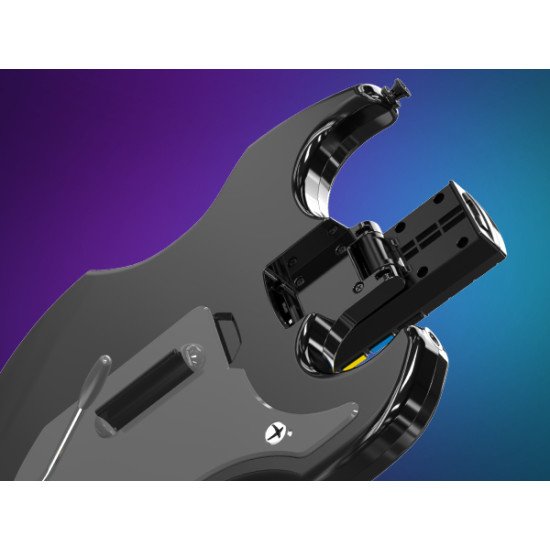 PDP Riffmaster Noir, Gris Guitare Analogique/Numérique PC, Xbox One, Xbox Series S, Xbox Series X