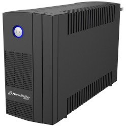 PowerWalker 10121070 UPS Interactivité de ligne 0,85 kVA 480 W 2 sortie(s) CA