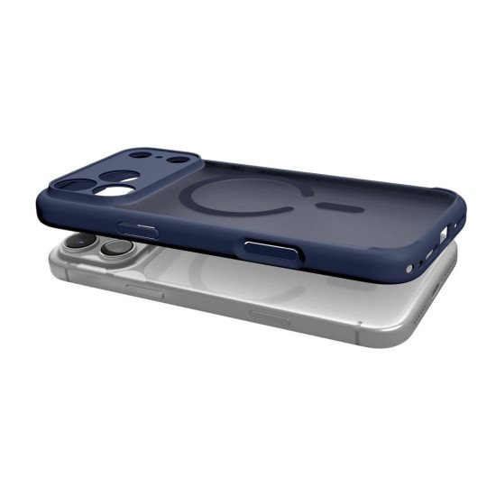 Spigen Ultra Hybrid (MagFit) coque de protection pour téléphones portables 16 cm (6.3") Housse Bleu foncé