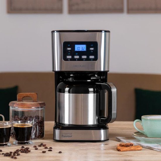 Cecotec Coffee 66 Drop & Thermo Time Entièrement automatique Machine à café filtre 1,2 L