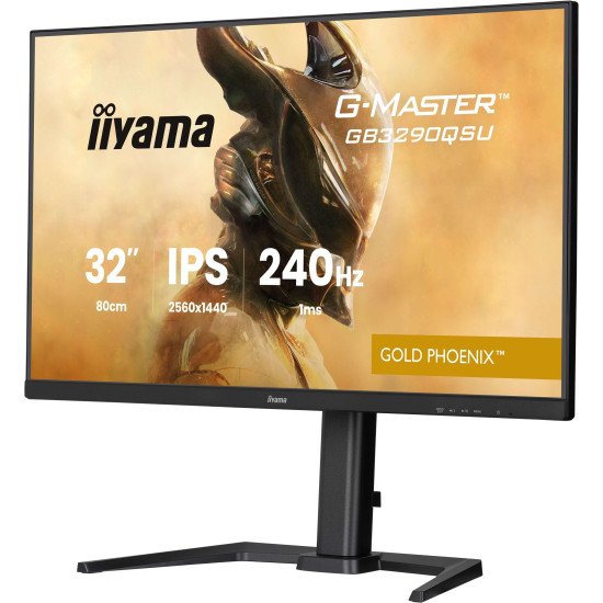 iiyama G-MASTER GB3290QSU-B1 écran PC 80 cm (31.5") 2560 x 1440 pixels 2K Ultra HD LED Noir iiyama G-MASTER GB3290QSU-B1 écran PC 80 cm (31.5") 2560 x 1440 pixels 2K Ultra HD LED Noir