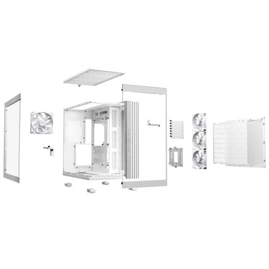 be quiet! Light Base 600 LX White Midi Tower Blanc be quiet! Light Base 600 LX White Midi Tower Blanc