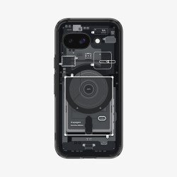 Spigen Ultra Hybrid Zero One (MagFit) coque de protection pour téléphones portables 16 cm (6.3") Housse Noir