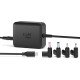 Port Designs 904100ACTOEU adaptateur de puissance & onduleur Intérieure 100 W Noir