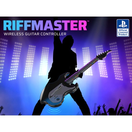 PDP Riffmaster Noir, Gris Guitare Analogique/Numérique PC, PlayStation 4, PlayStation 5